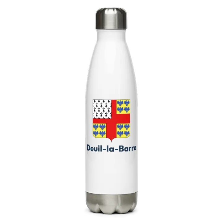 Gourde inox blason de Deuil-la-Barre