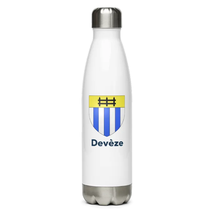 Gourde inox blason de Devèze
