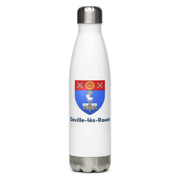 Gourde inox blason de Déville-lès-Rouen