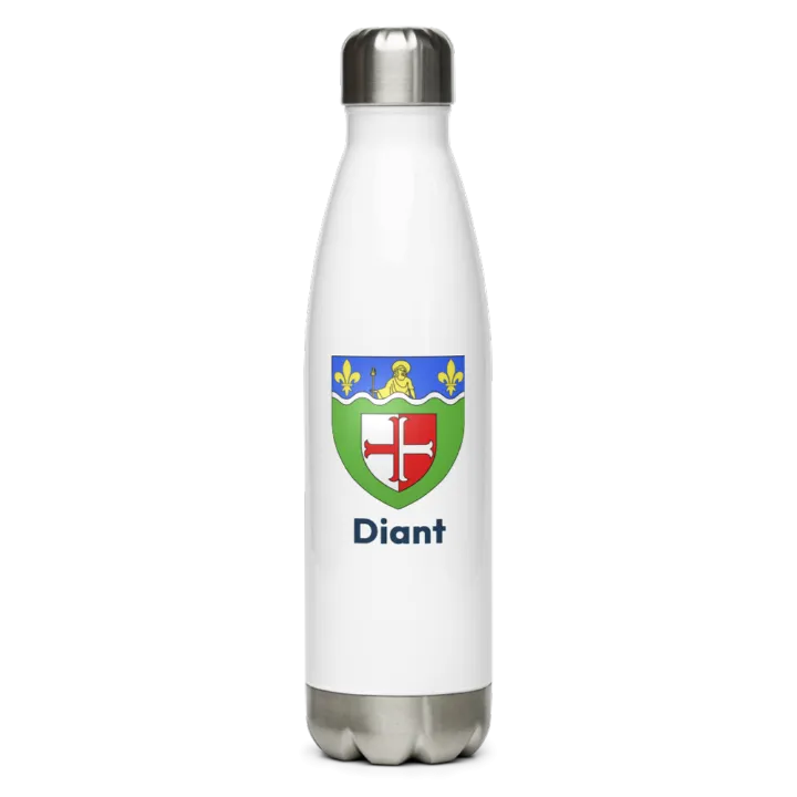 Gourde inox blason de Diant