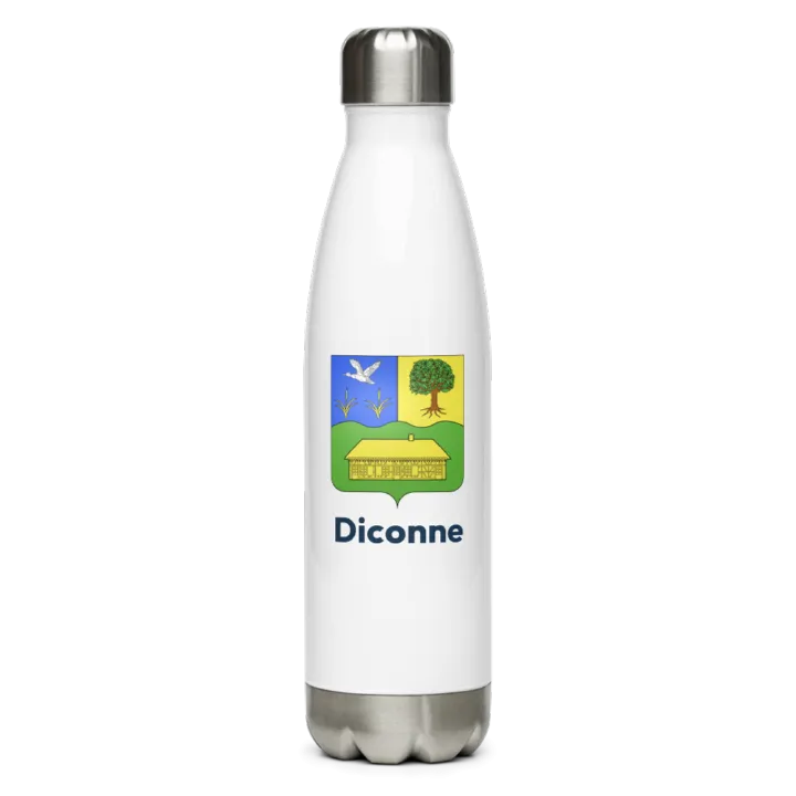 Gourde inox blason de Diconne
