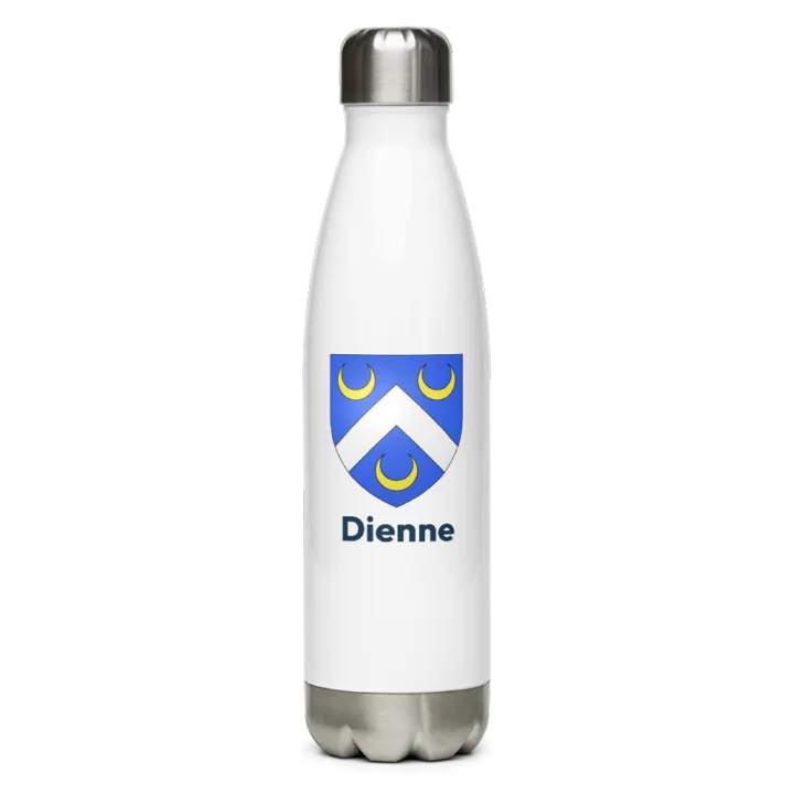 Gourde inox blason de Dienne
