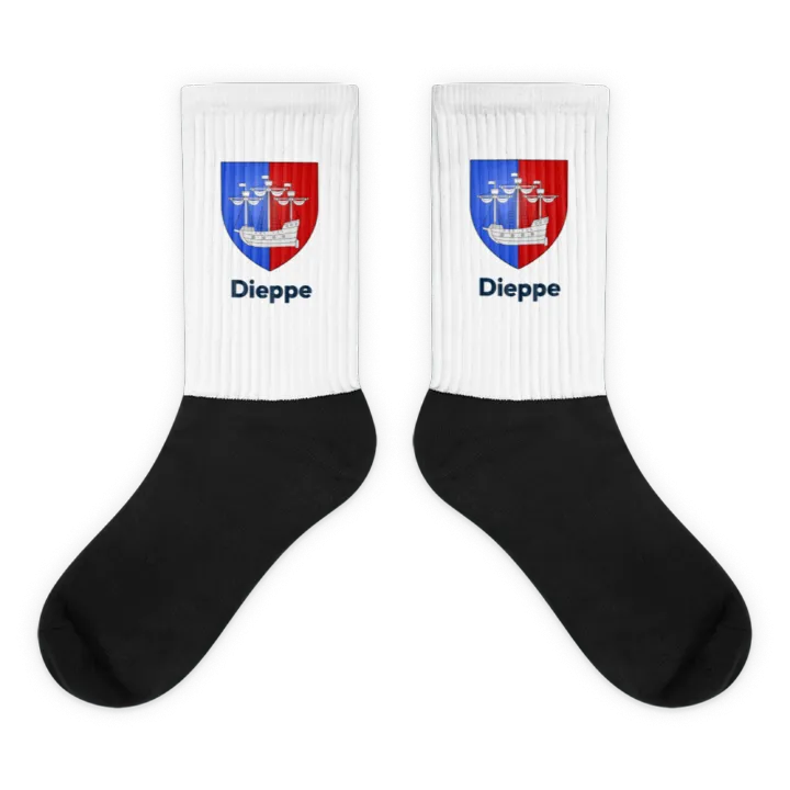 Chaussettes — blason de Dieppe