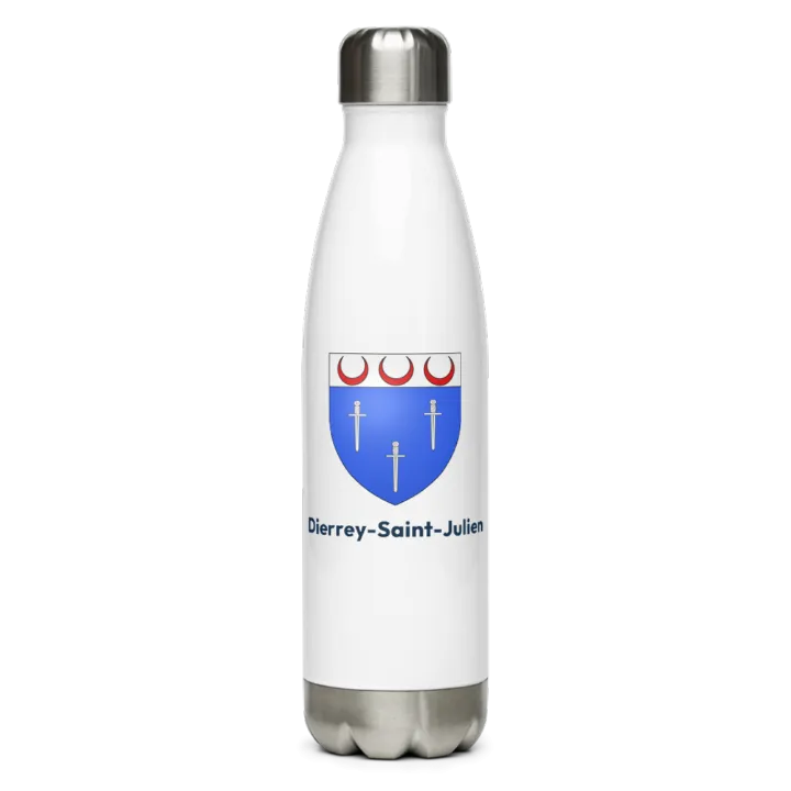 Gourde inox blason de Dierrey-Saint-Julien