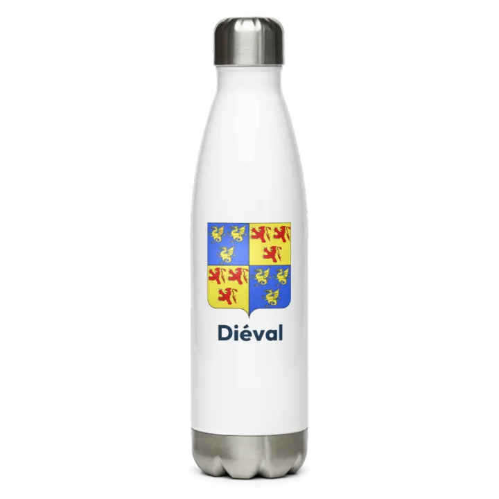 Gourde inox blason de Diéval