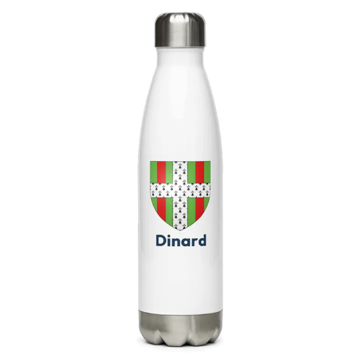 Gourde inox blason de Dinard