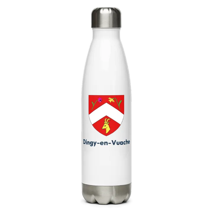 Gourde inox blason de Dingy-en-Vuache