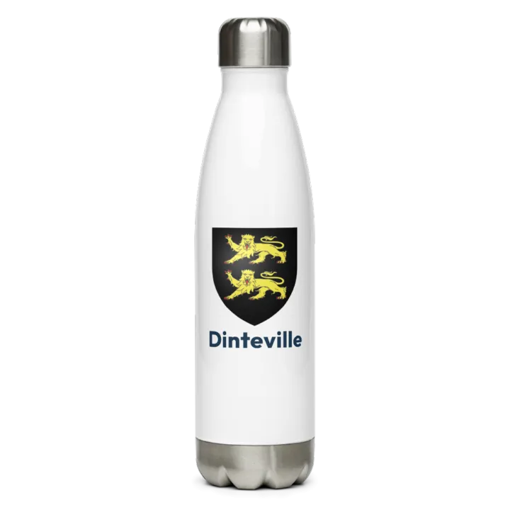 Gourde inox blason de Dinteville