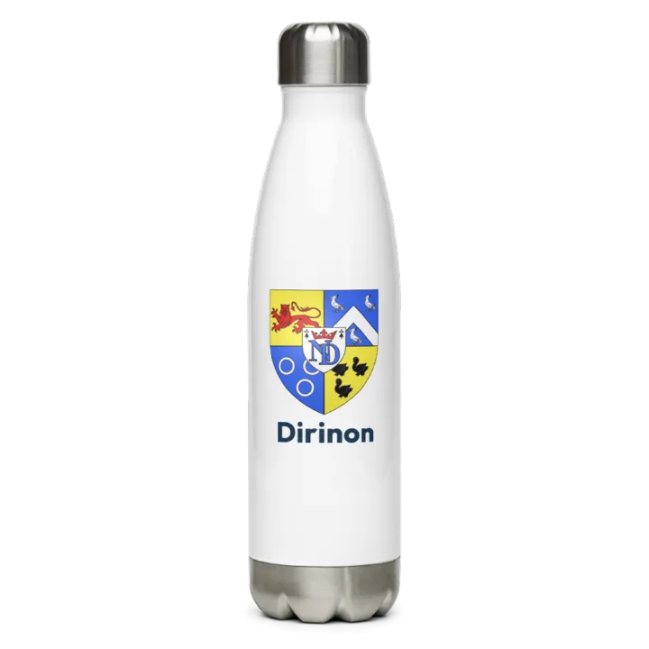 Gourde inox blason de Dirinon