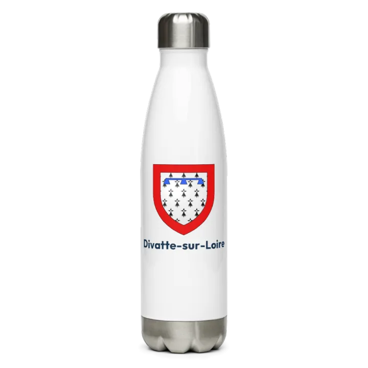 Gourde inox blason de Divatte-sur-Loire