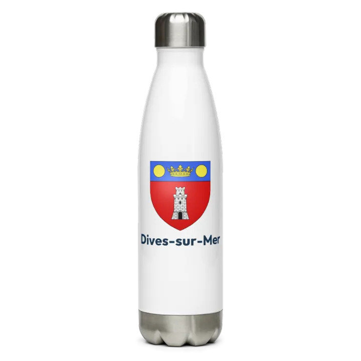 Gourde inox blason de Dives-sur-Mer