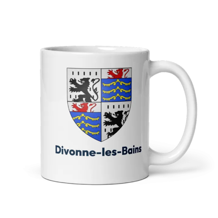 Mug blason de Divonne-les-Bains