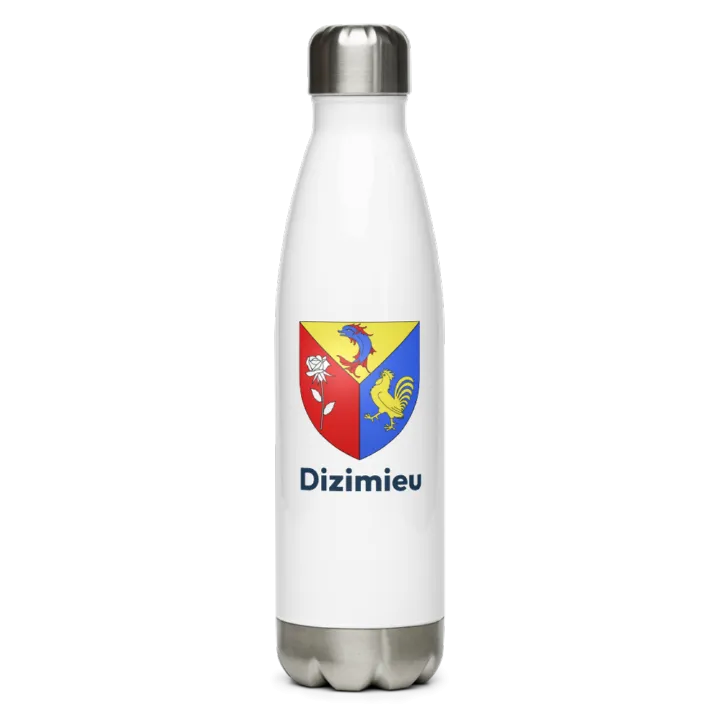 Gourde inox blason de Dizimieu