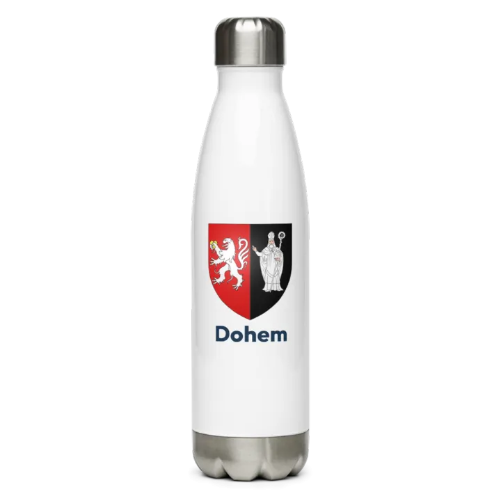 Gourde inox blason de Dohem