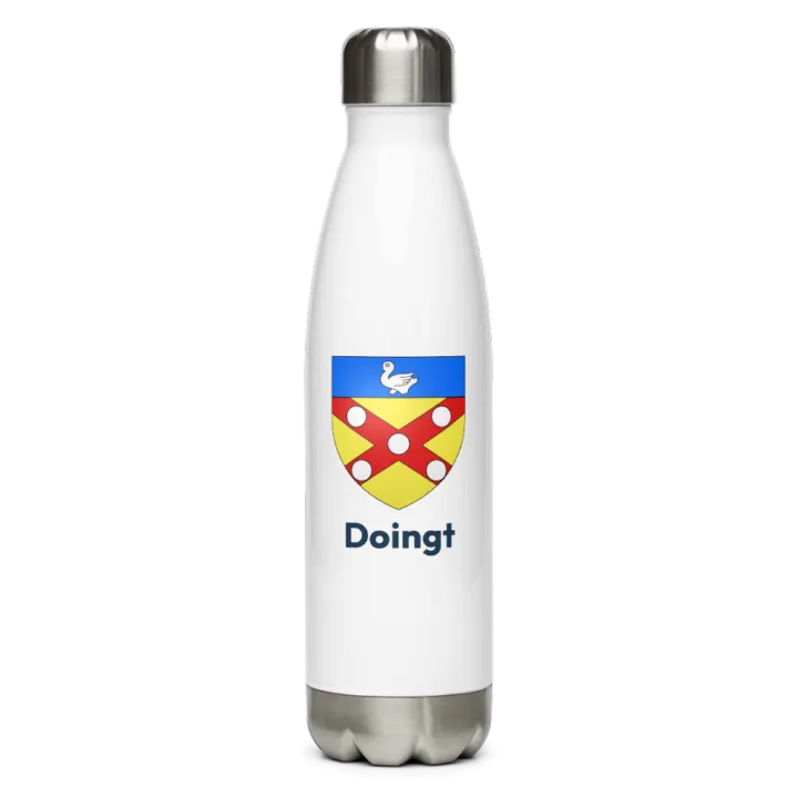 Gourde inox blason de Doingt