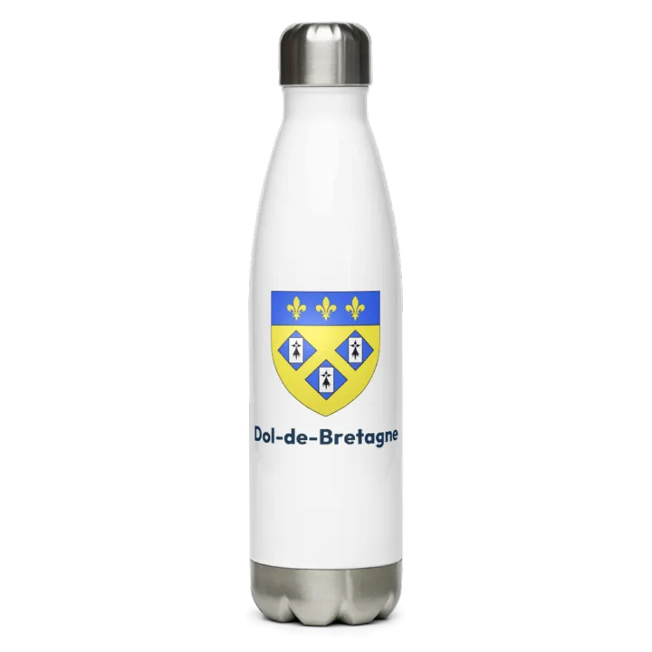 Gourde inox blason de Dol-de-Bretagne