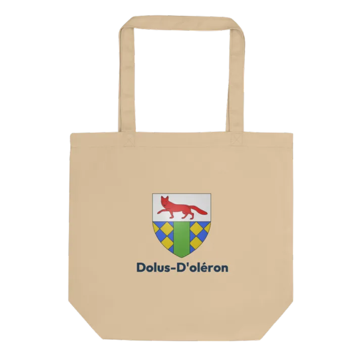 Tote bag coton bio — blason de Dolus-d'Oléron