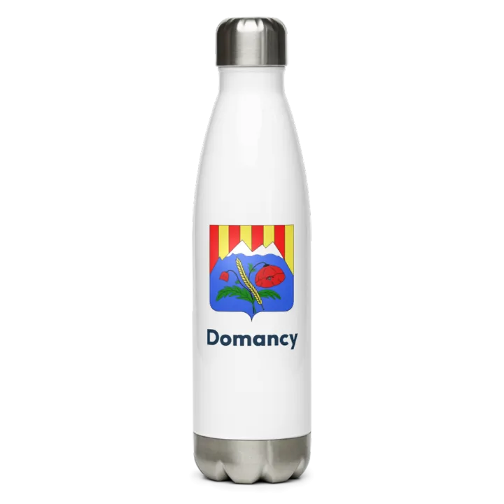 Gourde inox blason de Domancy