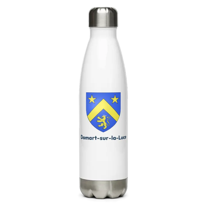 Gourde inox blason de Domart-sur-la-Luce