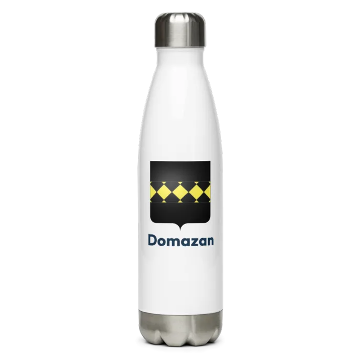 Gourde inox blason de Domazan