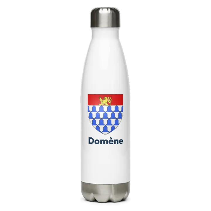 Gourde inox blason de Domène