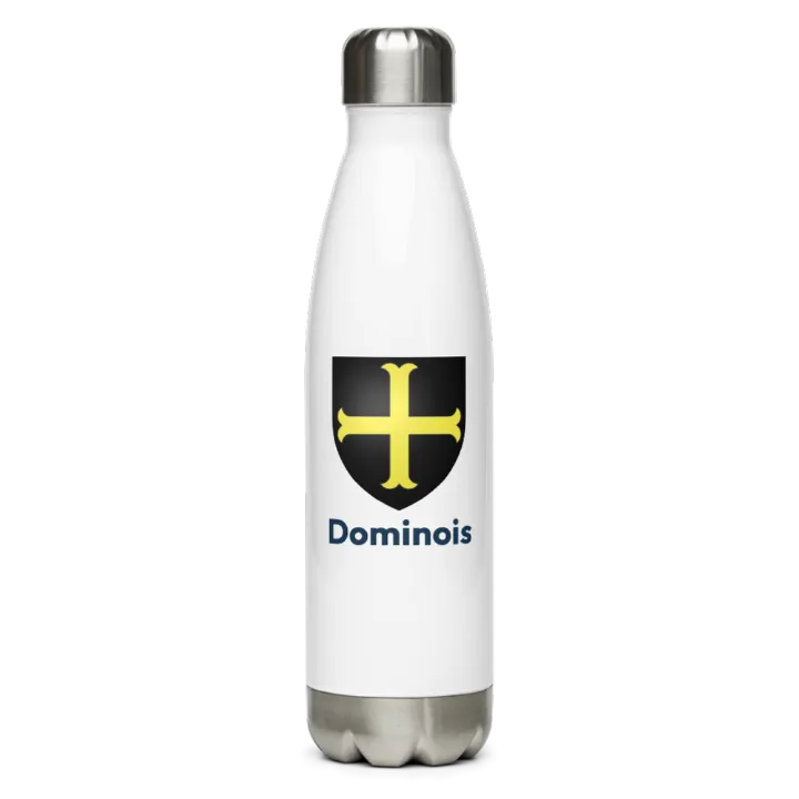 Gourde inox blason de Dominois
