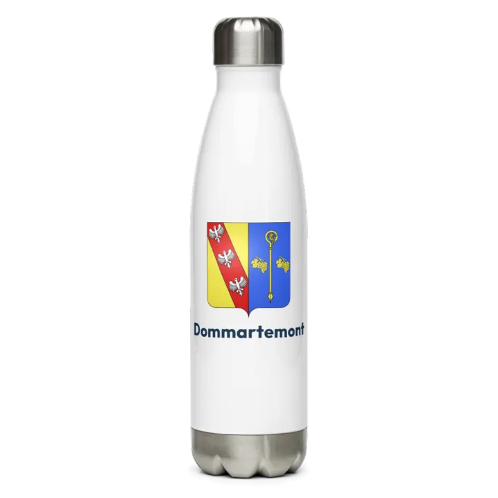 Gourde inox blason de Dommartemont