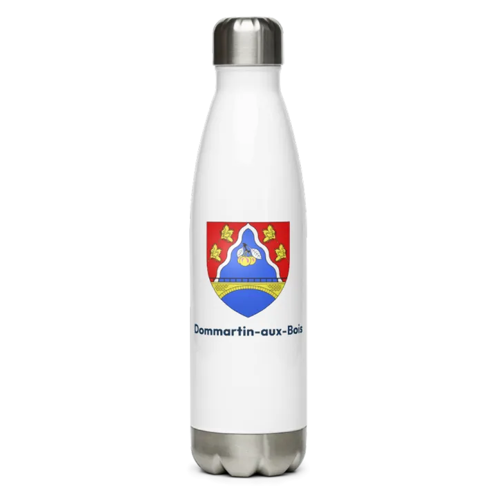 Gourde inox blason de Dommartin-aux-Bois