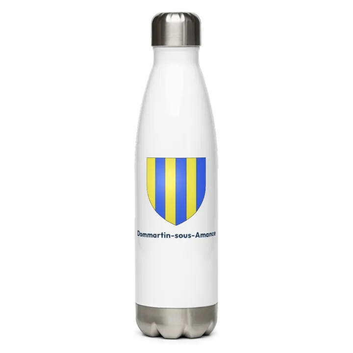 Gourde inox blason de Dommartin-sous-Amance