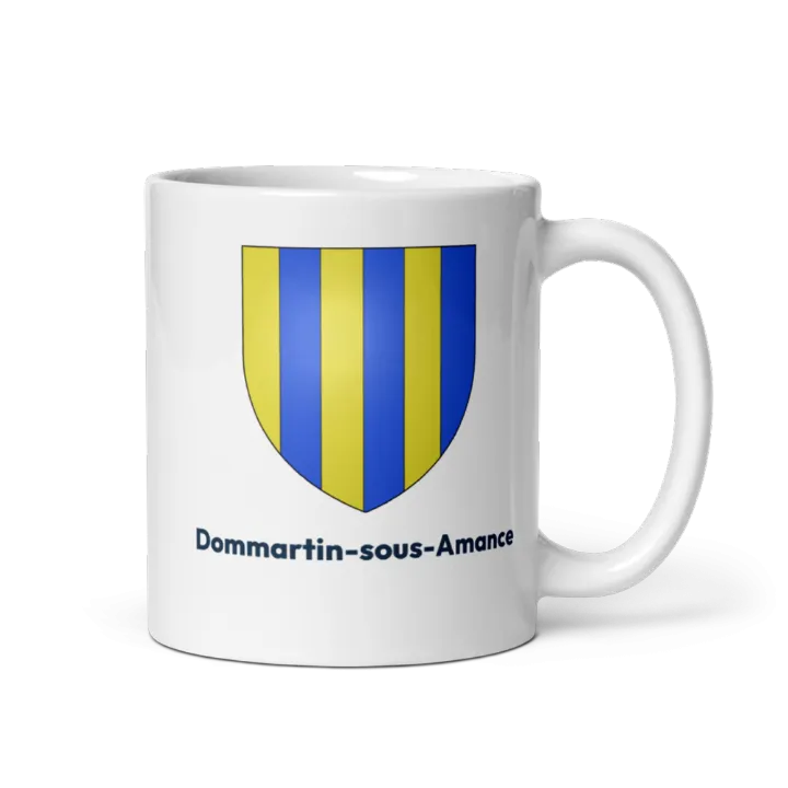 Mug blason de Dommartin-sous-Amance