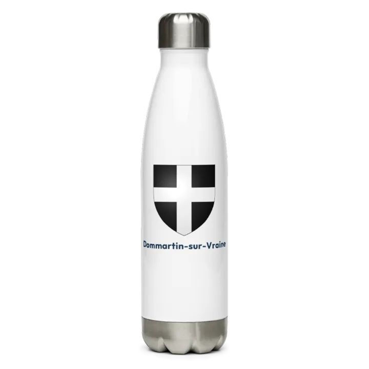Gourde inox blason de Dommartin-sur-Vraine