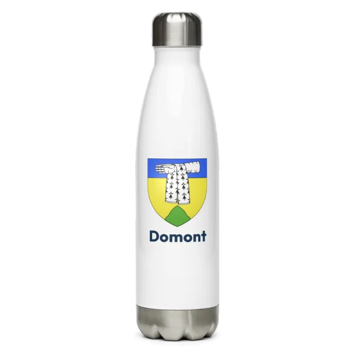 Gourde inox blason de Domont
