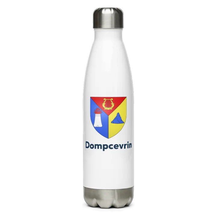 Gourde inox blason de Dompcevrin