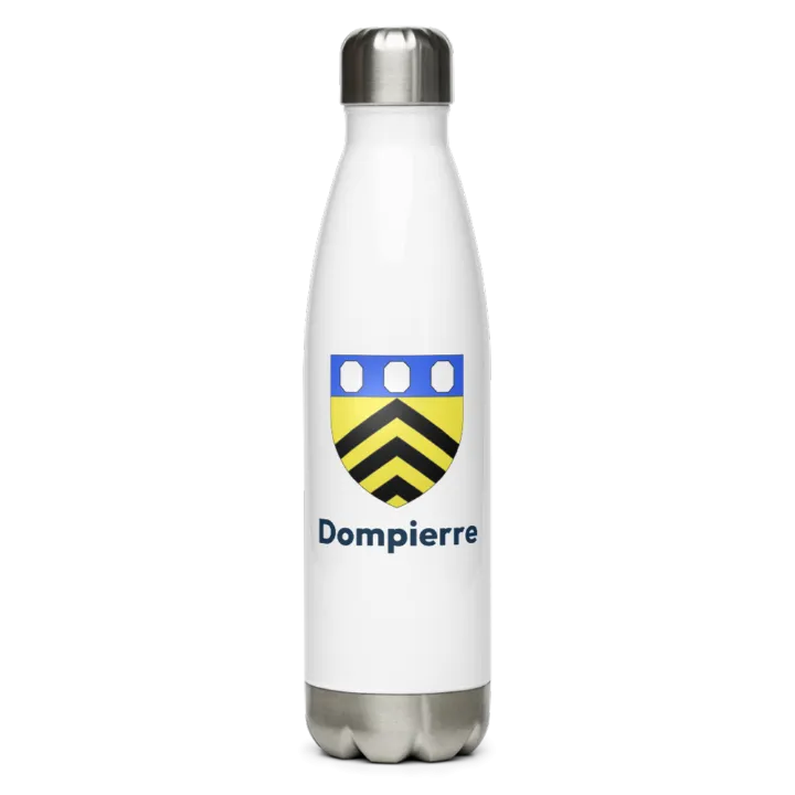 Gourde inox blason de Dompierre