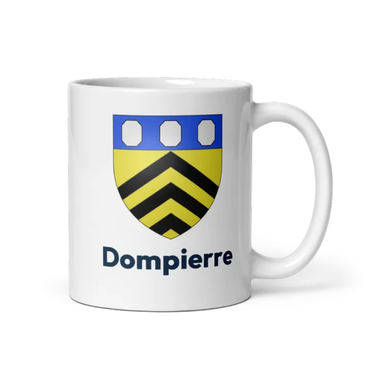 Mug blason de Dompierre