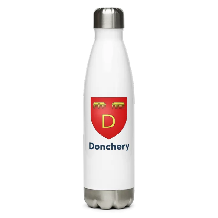 Gourde inox blason de Donchery