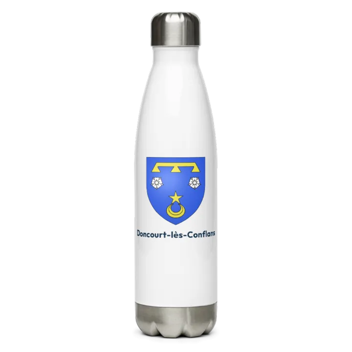 Gourde inox blason de Doncourt-lès-Conflans