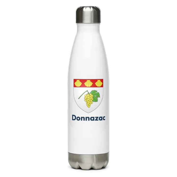 Gourde inox blason de Donnazac