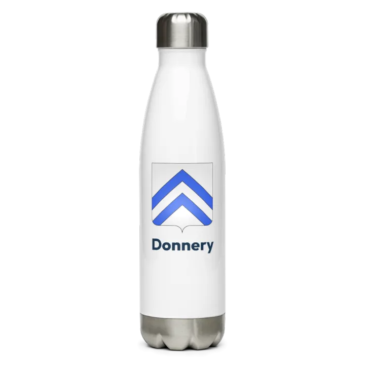 Gourde inox blason de Donnery