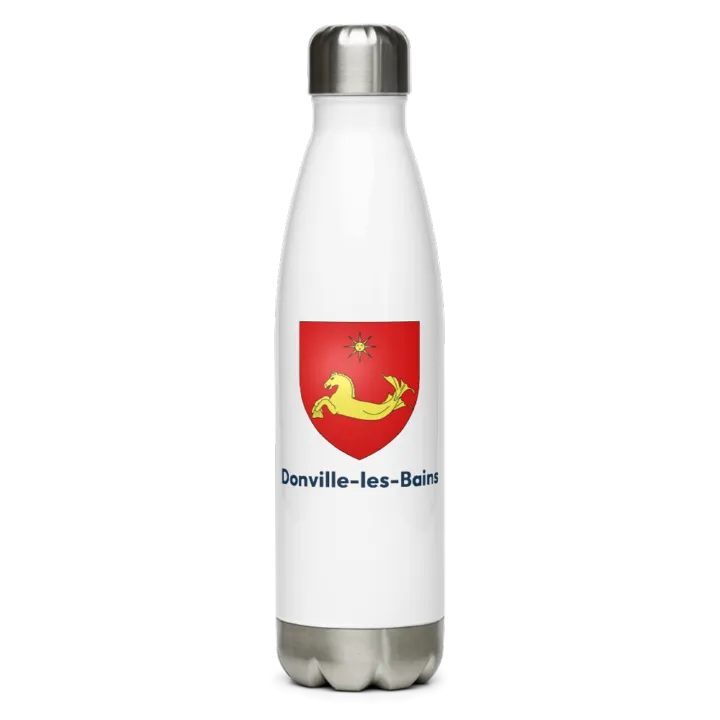 Gourde inox blason de Donville-les-Bains