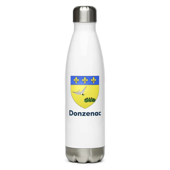 Gourde inox blason de Donzenac