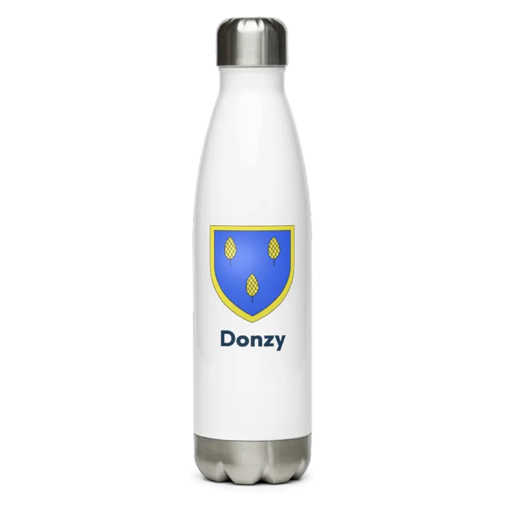 Gourde inox blason de Donzy