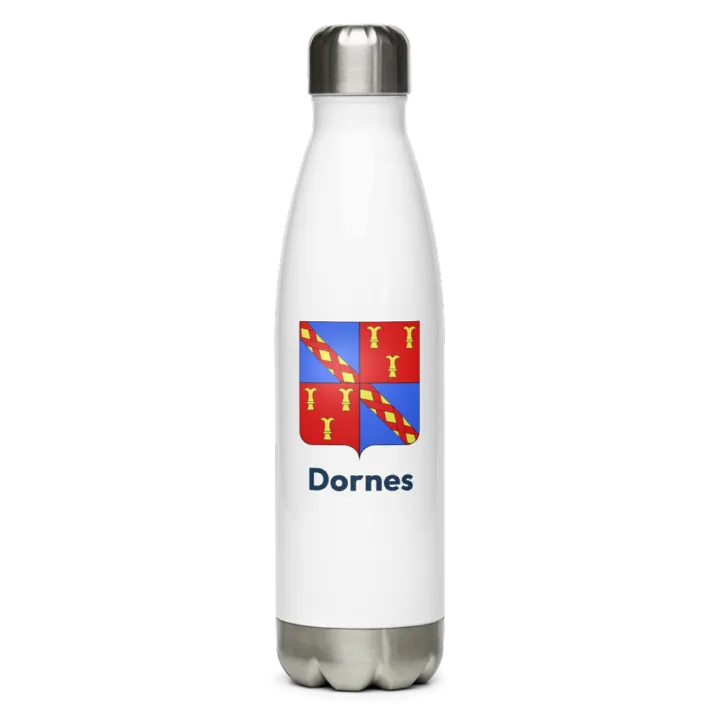 Gourde inox blason de Dornes