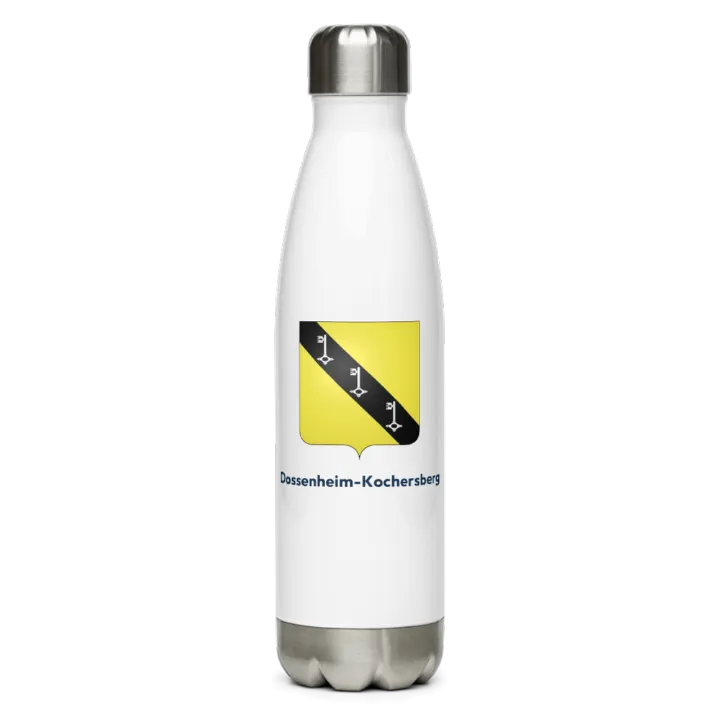 Gourde inox blason de Dossenheim-Kochersberg