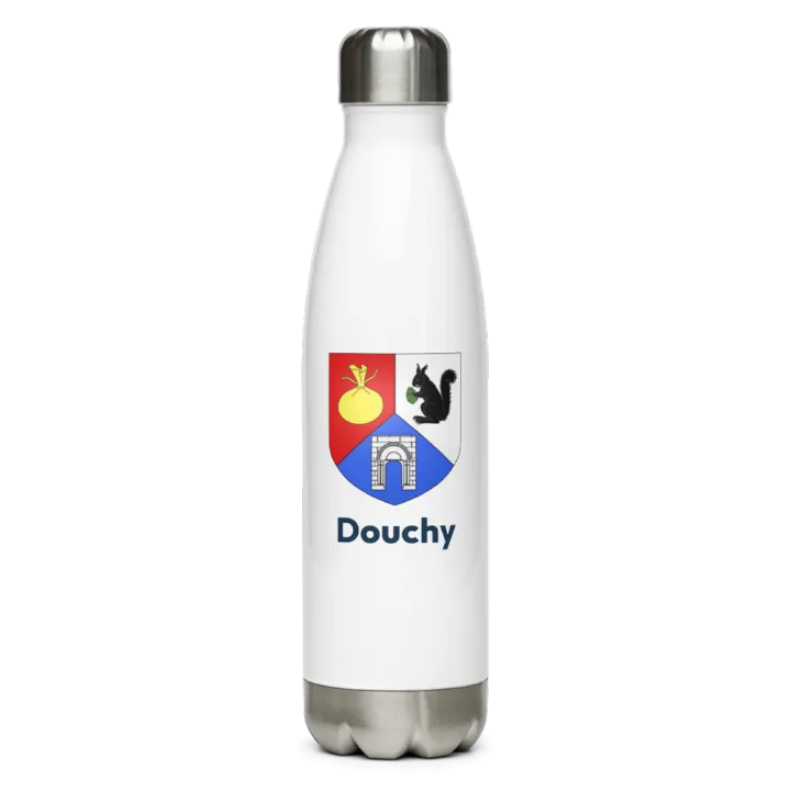 Gourde inox blason de Douchy