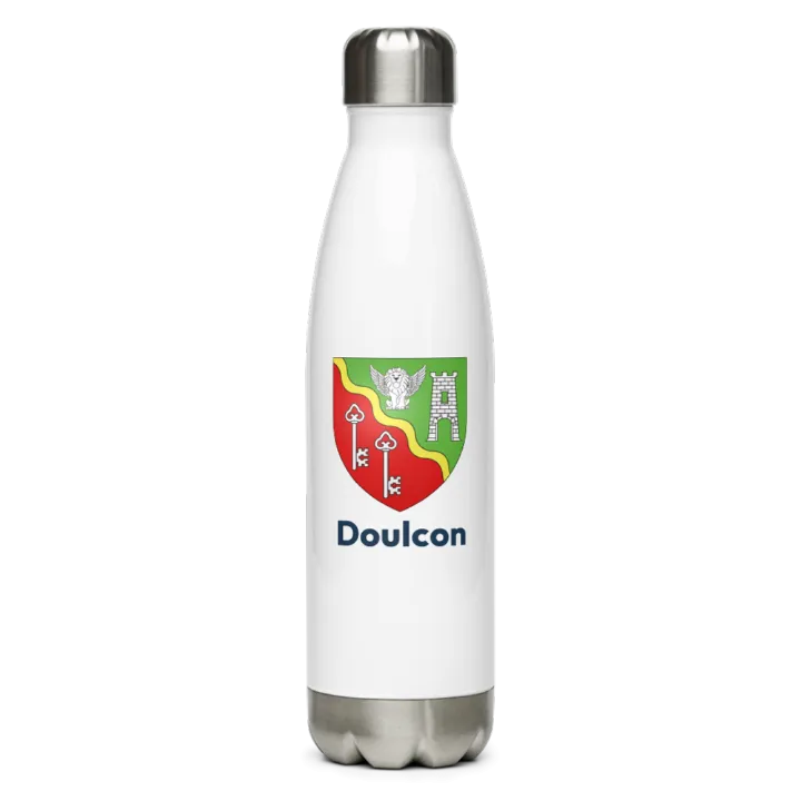 Gourde inox blason de Doulcon