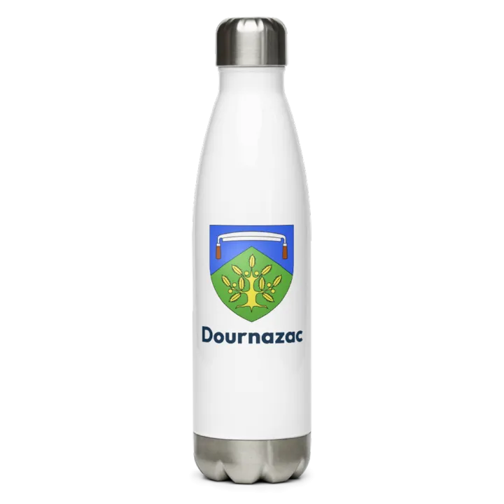 Gourde inox blason de Dournazac