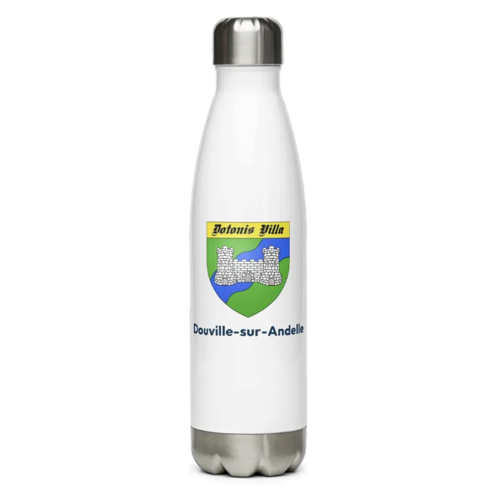 Gourde inox blason de Douville-sur-Andelle