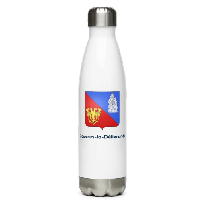 Gourde inox — blason de Douvres-la-Délivrande