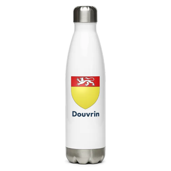 Gourde inox blason de Douvrin